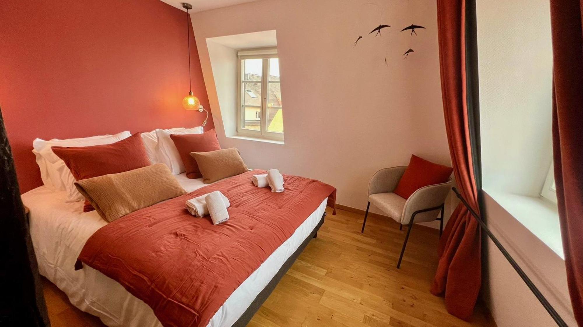 Appartement Le Verdoyant Hyper Centre Avec Sauna Et Parking Colmar Ngoại thất bức ảnh